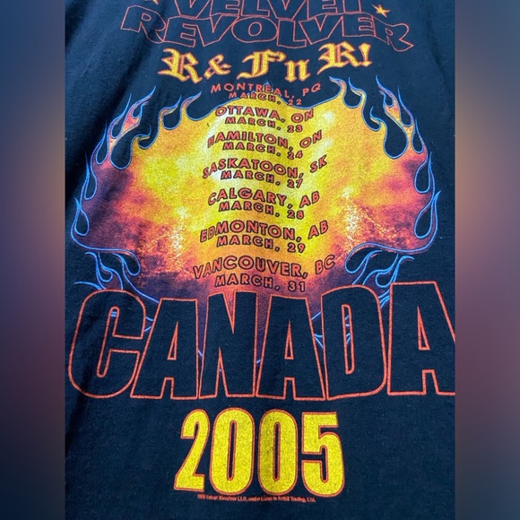 Vintage 2005 Velvet Revolver tour tee - Picture 4 of 5